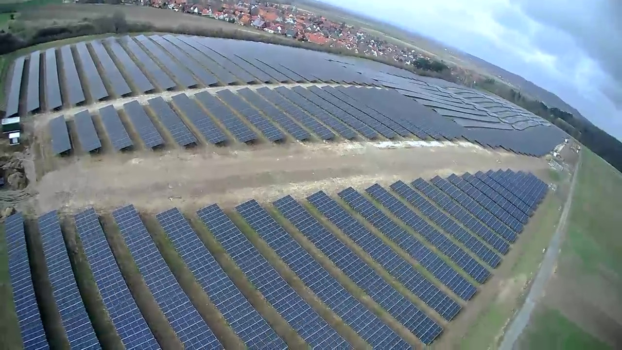 Solarpark Dörnten Ost in Betrieb seit Anfang Februar 2024
