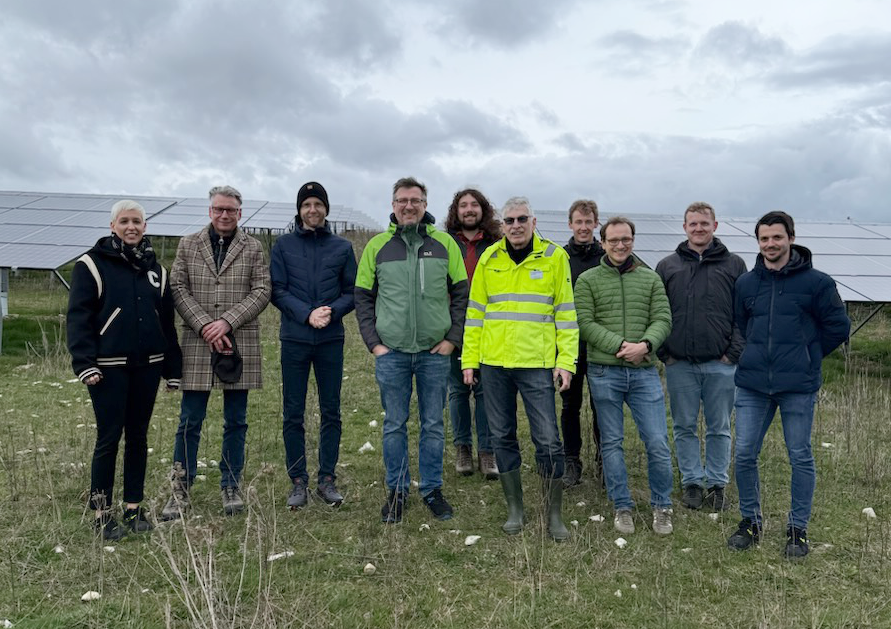 Exkursion in den Solarpark Dörnten Ost