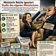 Ministerin Reiche ignoriert Studie des eigenen Ministeriums