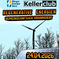 Vortrag und Gesprächsrunde 'Regenerative Energien gemeinschaftlich organisiert'