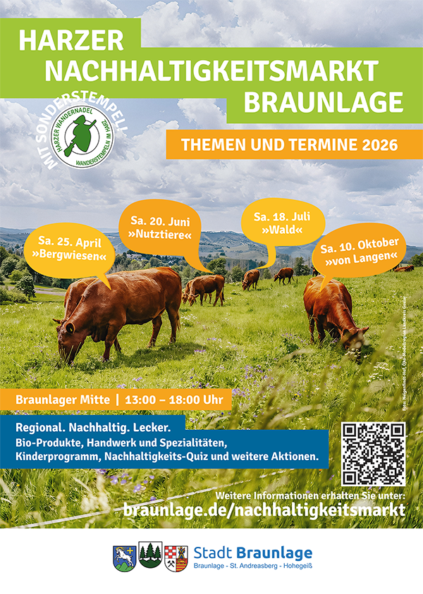 Harzer Nachhaltigkeitsmarkt Braunlage 2026