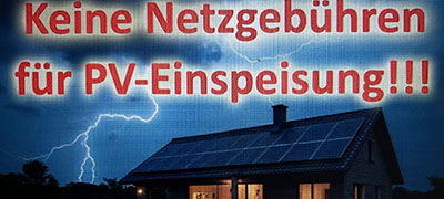 Petition Finger weg von der Photovoltaik