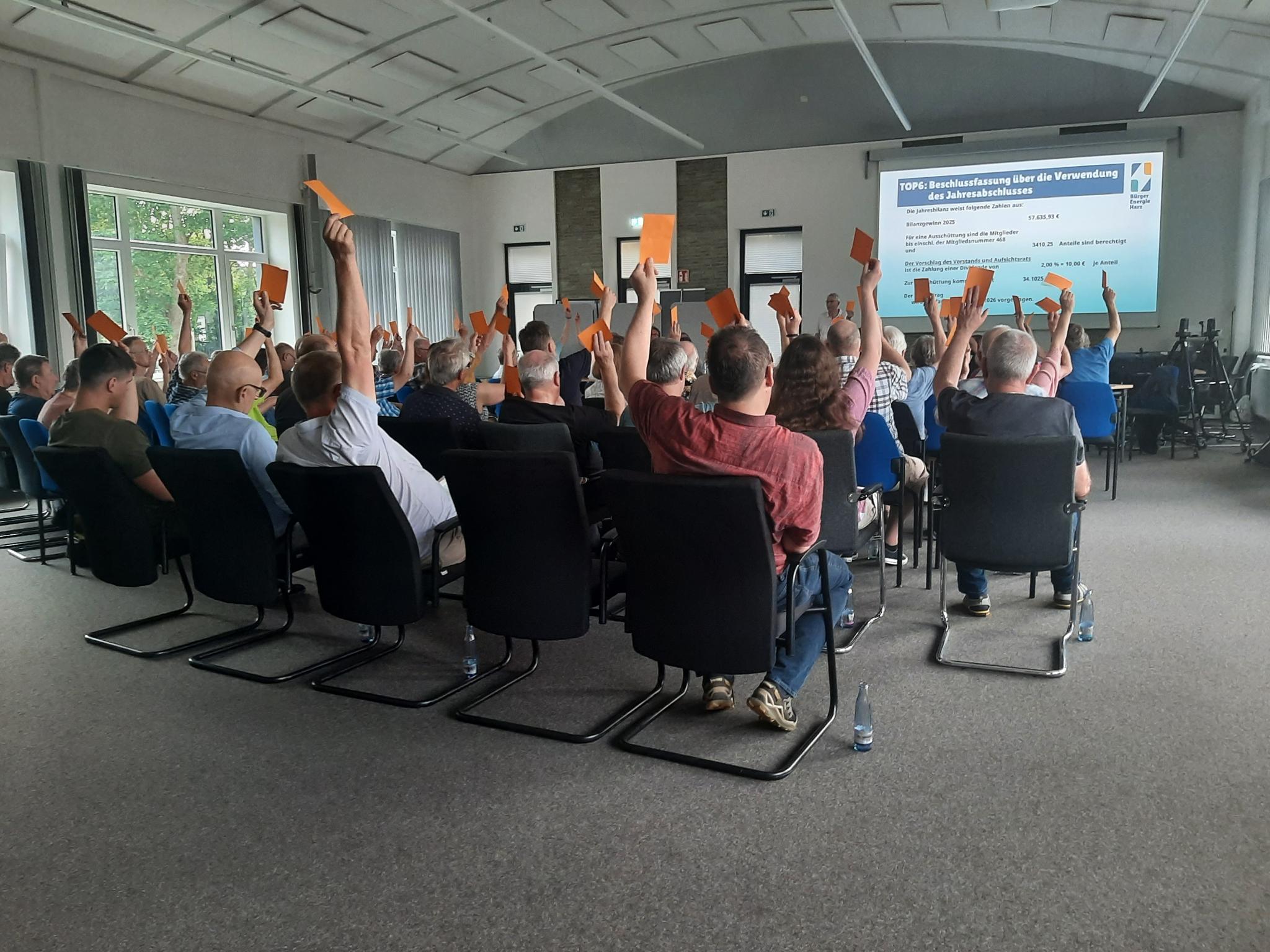2026 06 22 Generalversammlung Beschlussfassung Jahresüberschuss