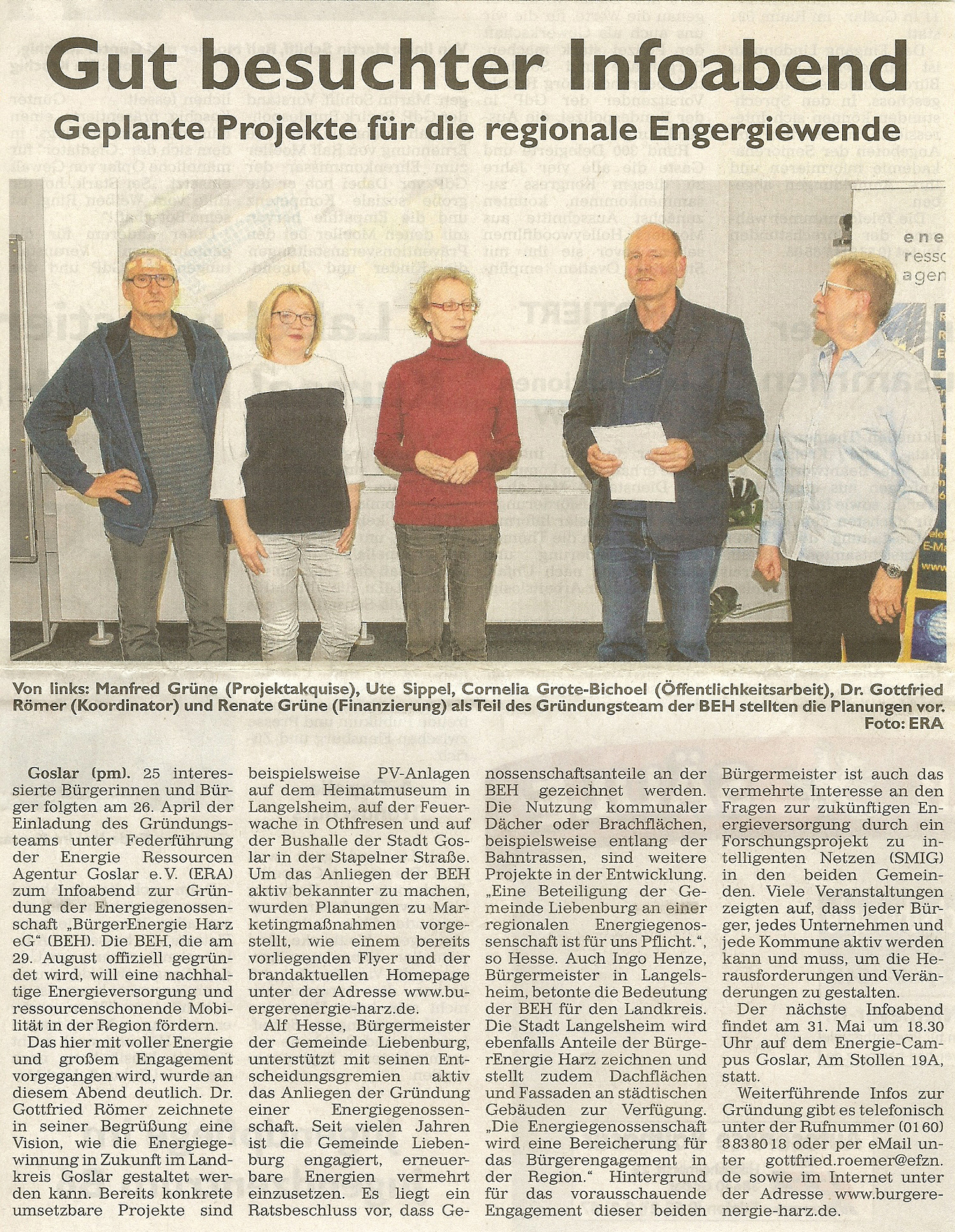 20180506 General Anzeiger gut besuchter Infoabend