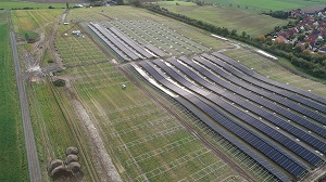 der solarpark dörnten ost wächst