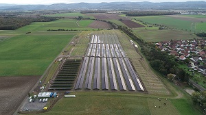 der solarpark dörnten ost wächst