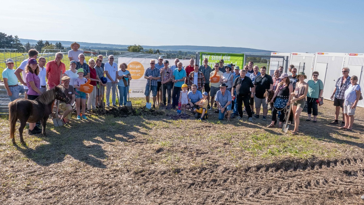 erster Spatenstich in Dörnten am 24.09.2023