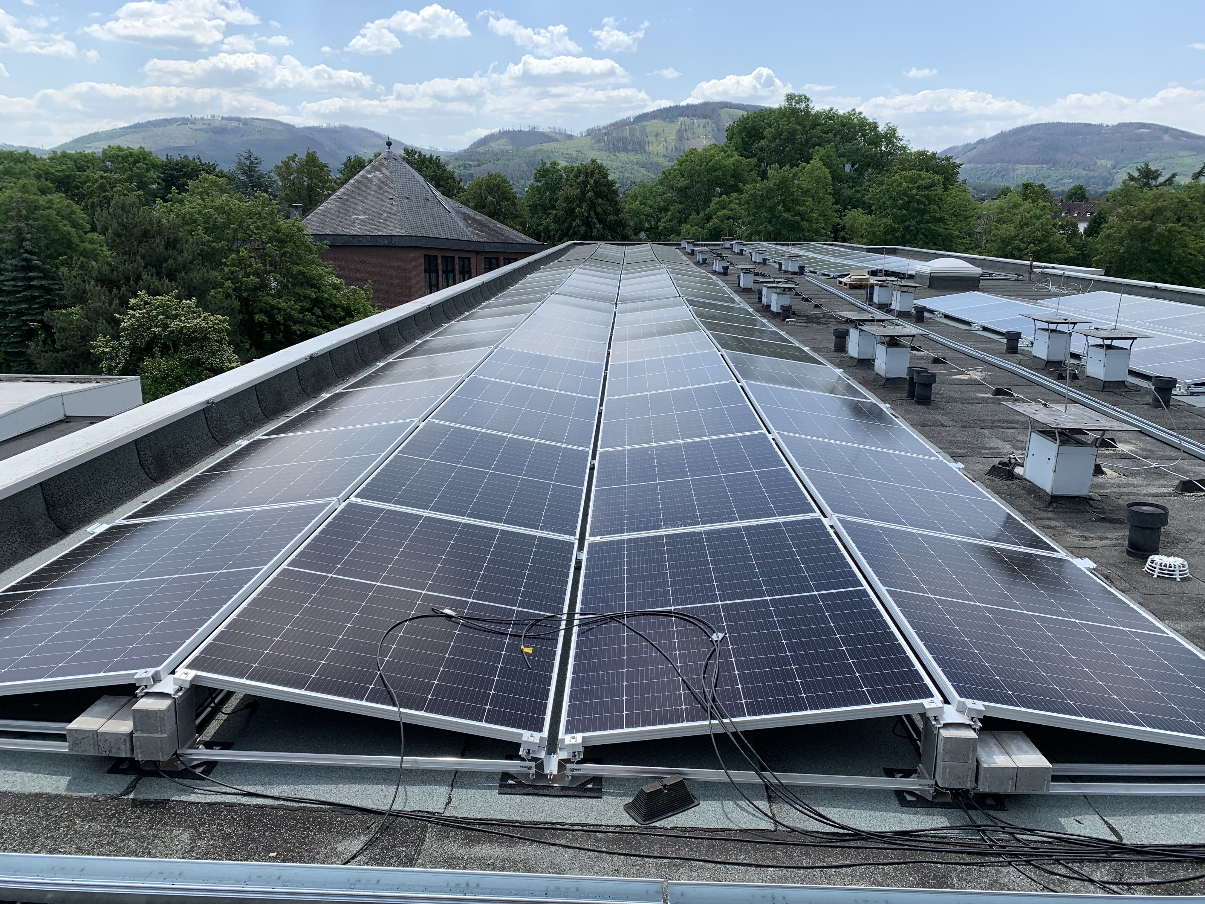 PV-Anlage auf dem H+ Hotel Goslar