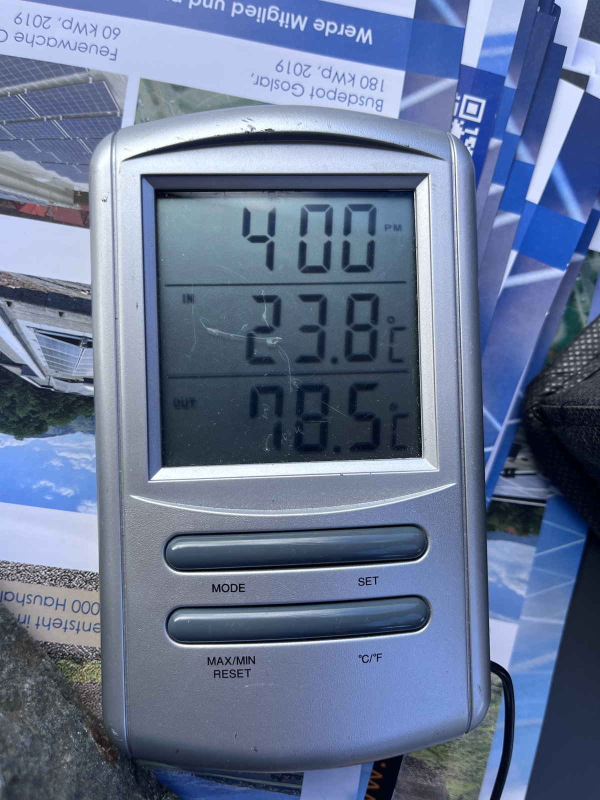 Rekord! 80 Grad Celsius