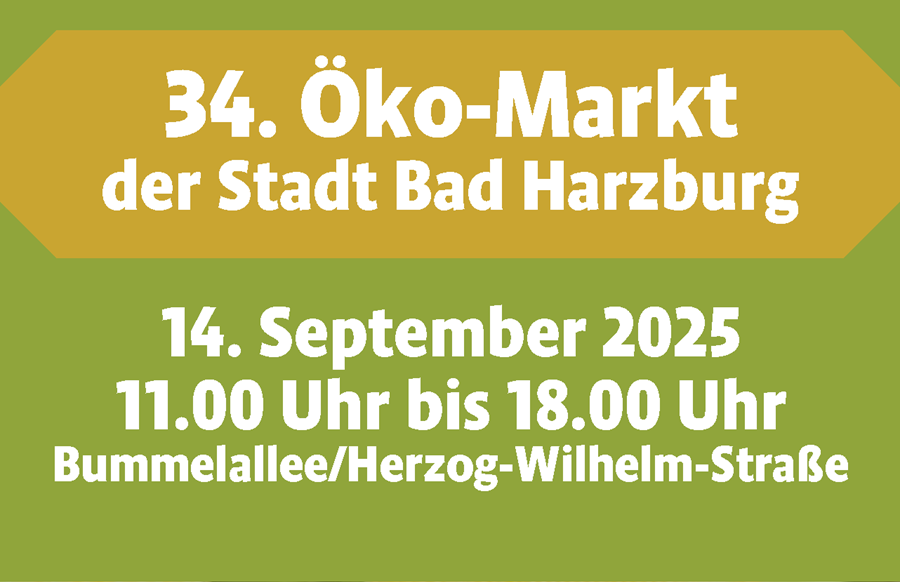 34. Ökomarkt der Stadt Bad Harzburg