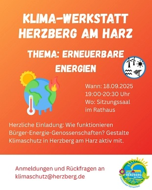 Klima-Werkstatt in Herzberg am 18.09.2025